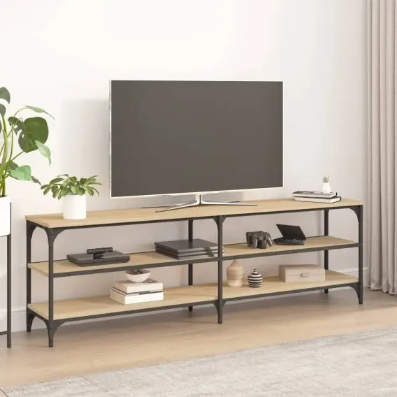 Szafka pod telewizor, dąb sonoma, 160x30x50 cm Lumarko! - Hurtownia wielobranżowa Lumarko Wybór klientów